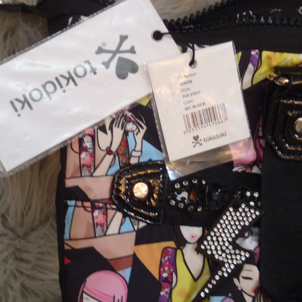  Tokidoki Dixon Tote Bag Rhinestone NEW NWT RARE - Picture 6 of 8